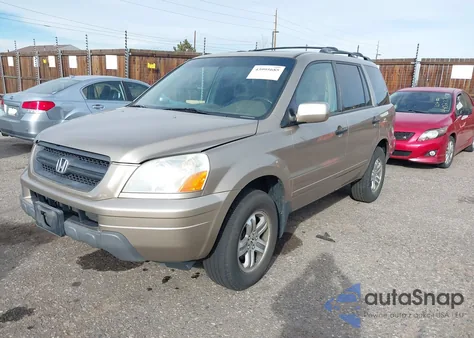 2005 Honda Pilot Ex-L z USA, uszkodzony, nr VIN 2HKYF18655H531740